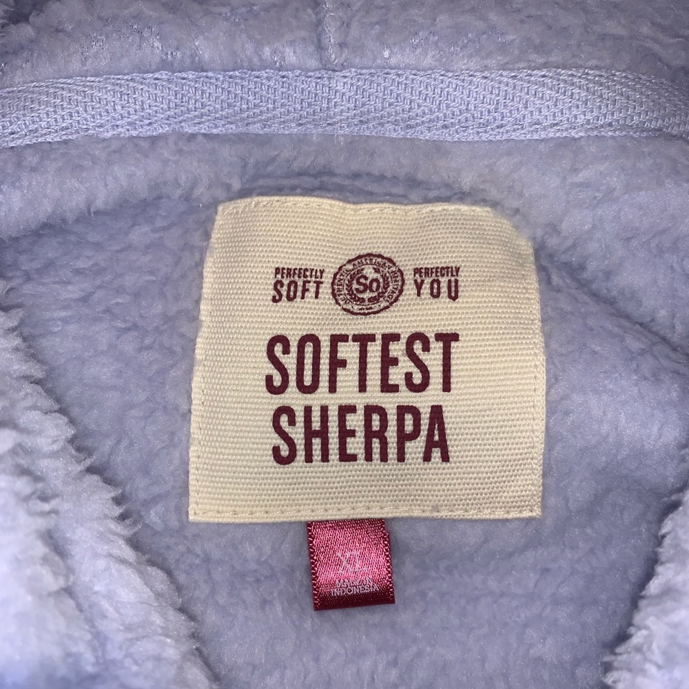 SOFTEST SHERPA HOODIE - Picture 2 of 2